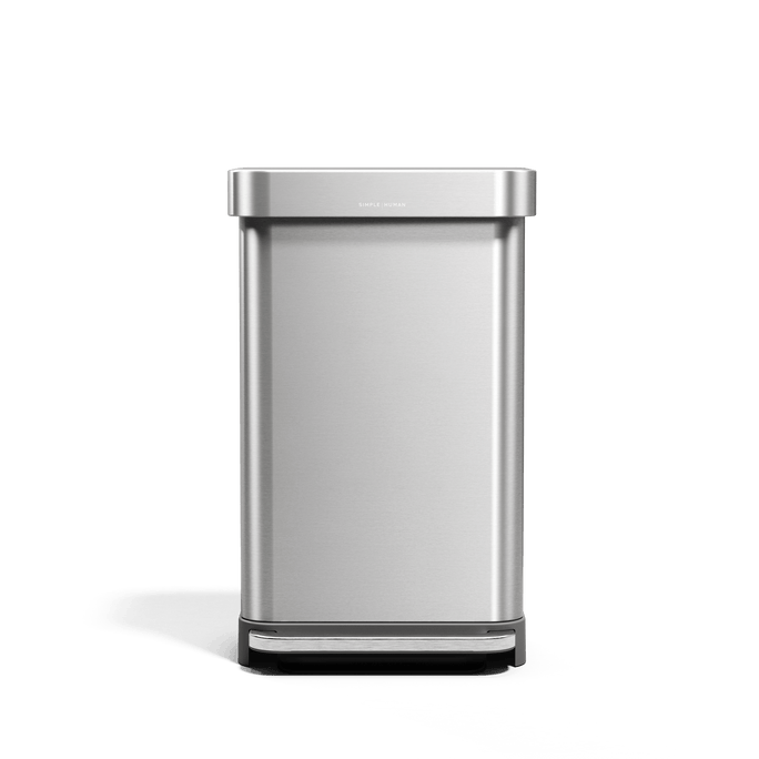 45L Rectangular Step Can with Liner Pocket