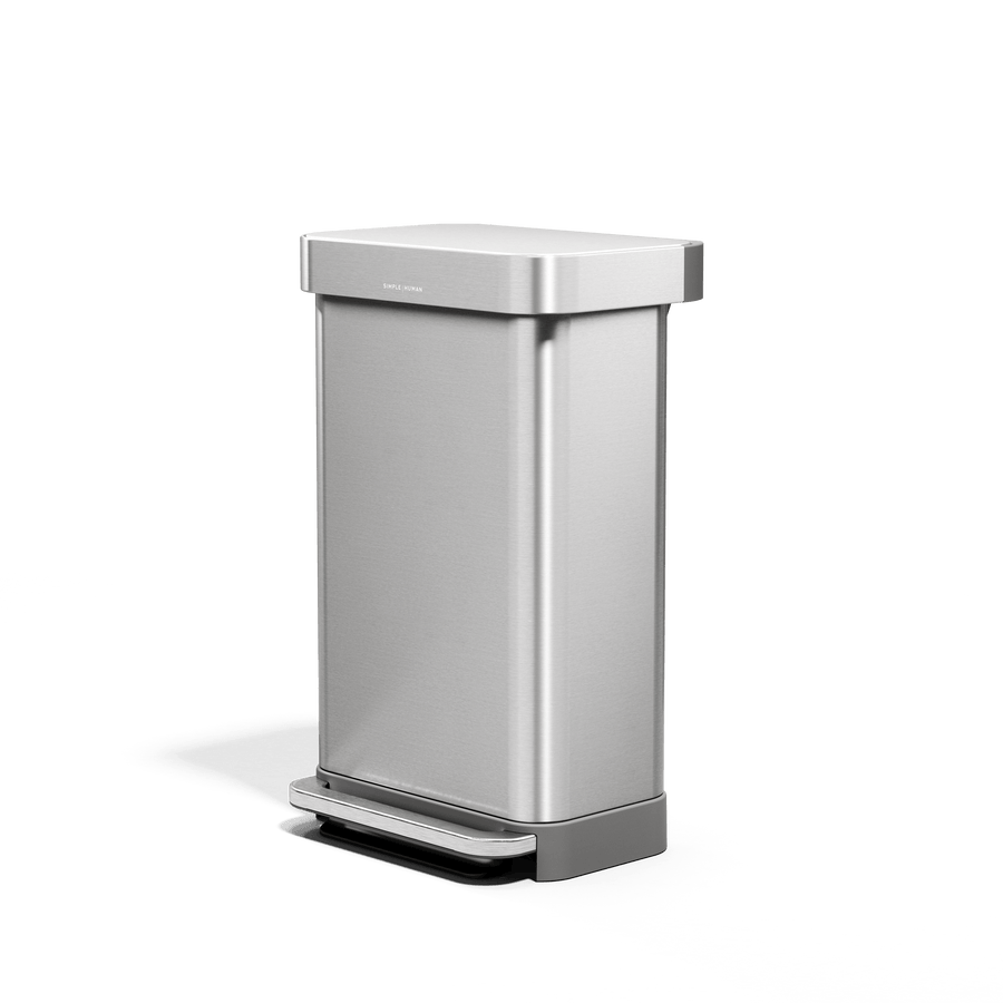 45L Rectangular Step Can with Liner Pocket