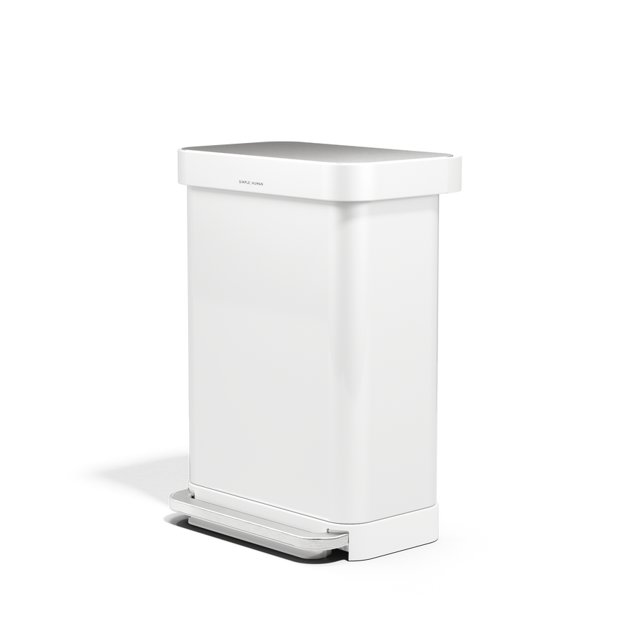 55L Rectangular Step Can with Liner Pocket