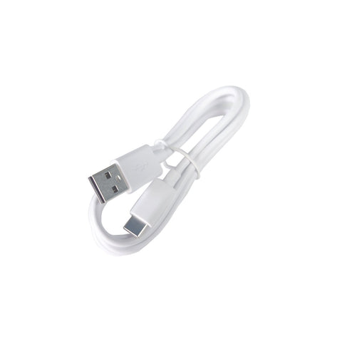 white USB-C cable