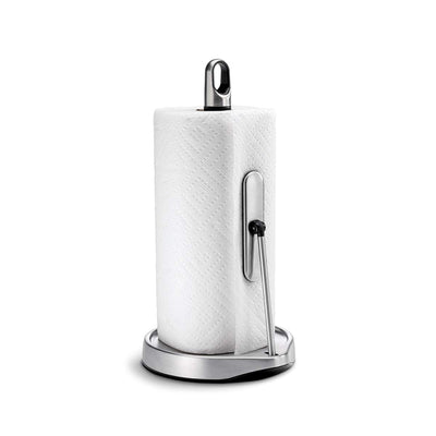 tension arm paper towel holder product support