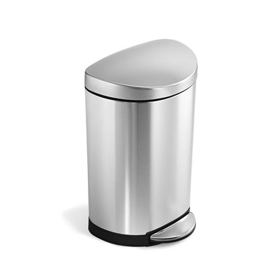 simplehuman 10L semi-round step can 