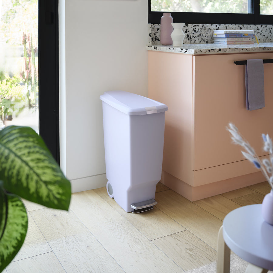 40L Slim Hybrid Step Can