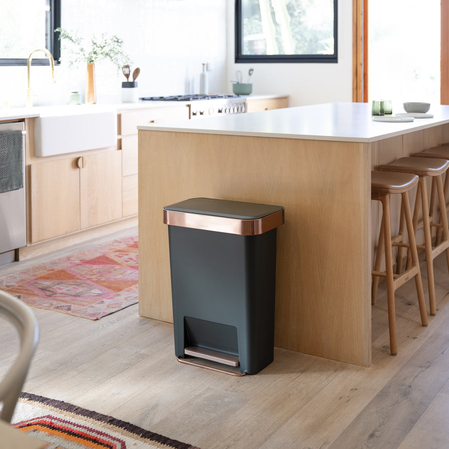 45L Hybrid Rectangular Step Can