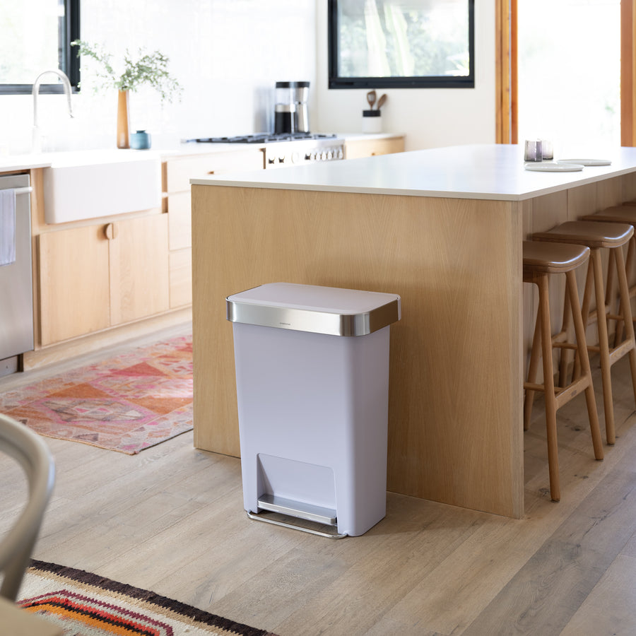 45L Hybrid Rectangular Step Can