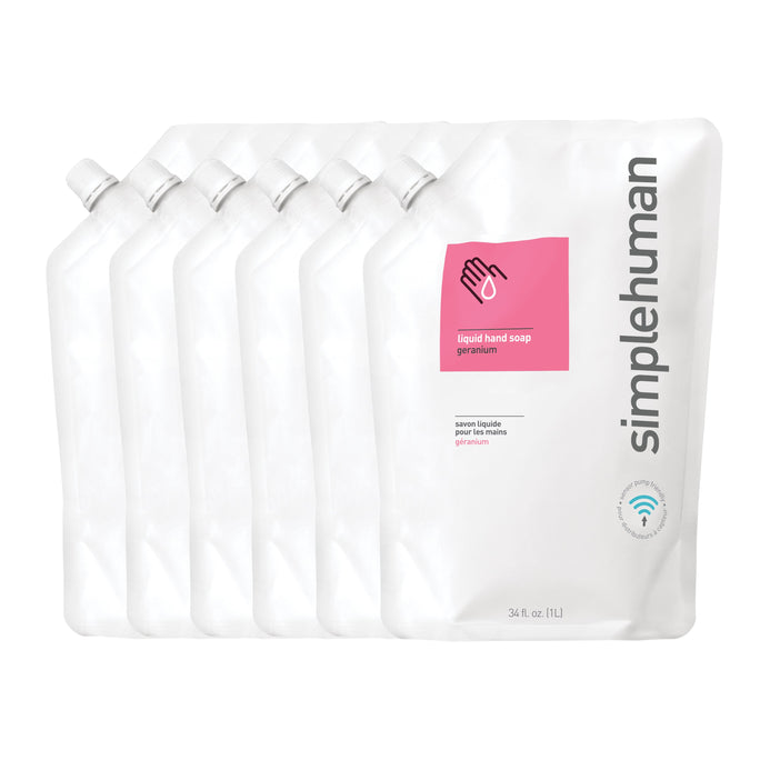 Geranium Liquid Hand Soap Refill Pouch
