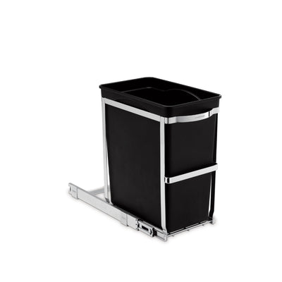 30L Pull Out Under Counter Can