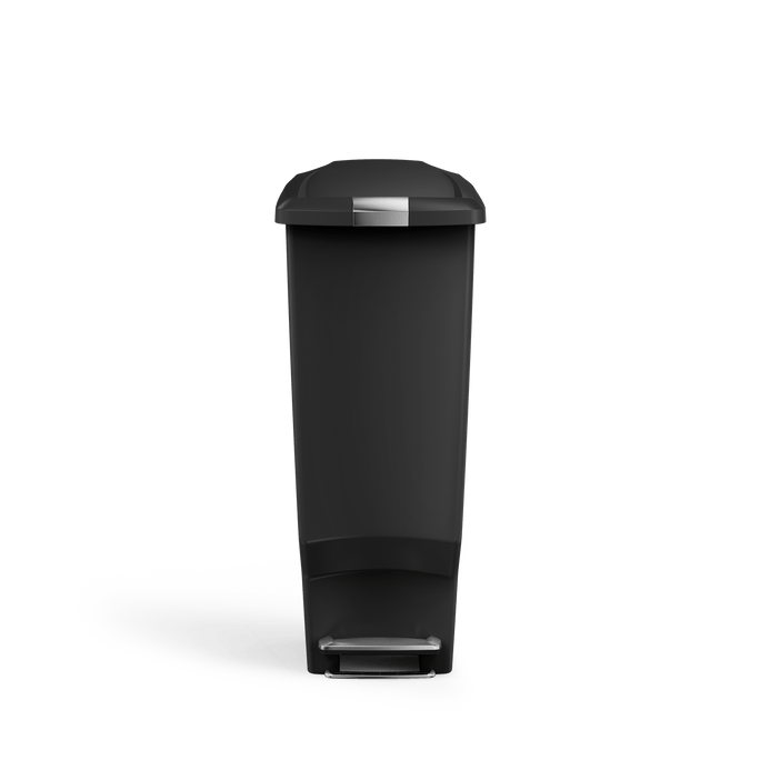 40L Slim Plastic Step Can