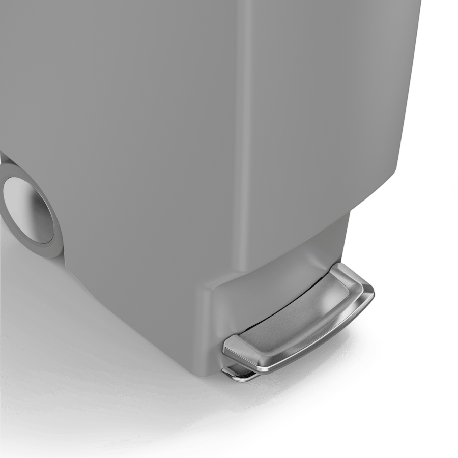 40L Slim Hybrid Step Can