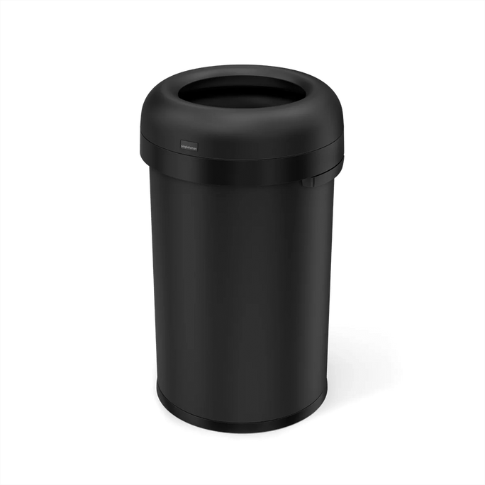 80L Bullet Open Can in Matte Black