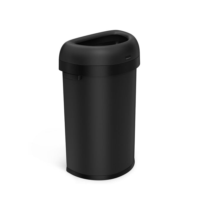 60L Semi-Round Open Can