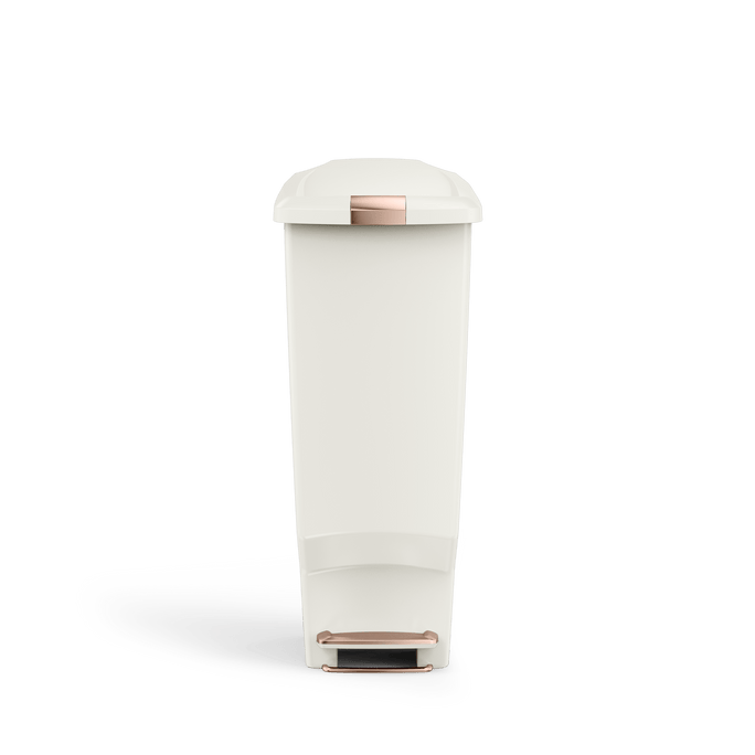 40L Slim Plastic Step Can