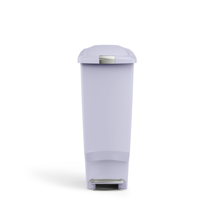 40L Slim Plastic Step Can