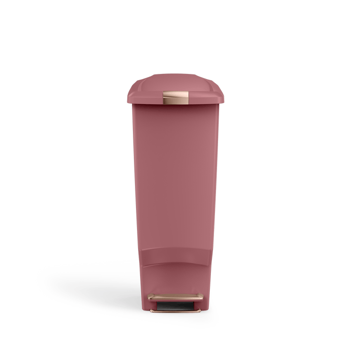 40L Slim Plastic Step Can