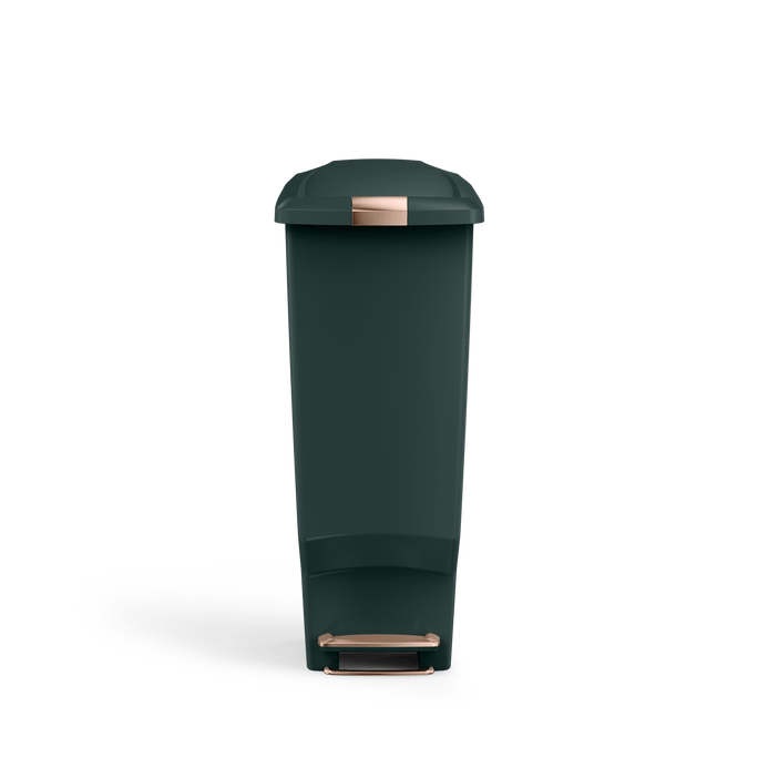 40L Slim Plastic Step Can
