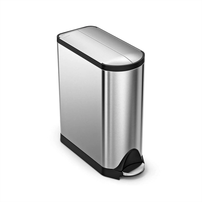45L Butterfly Step Can in Brushed