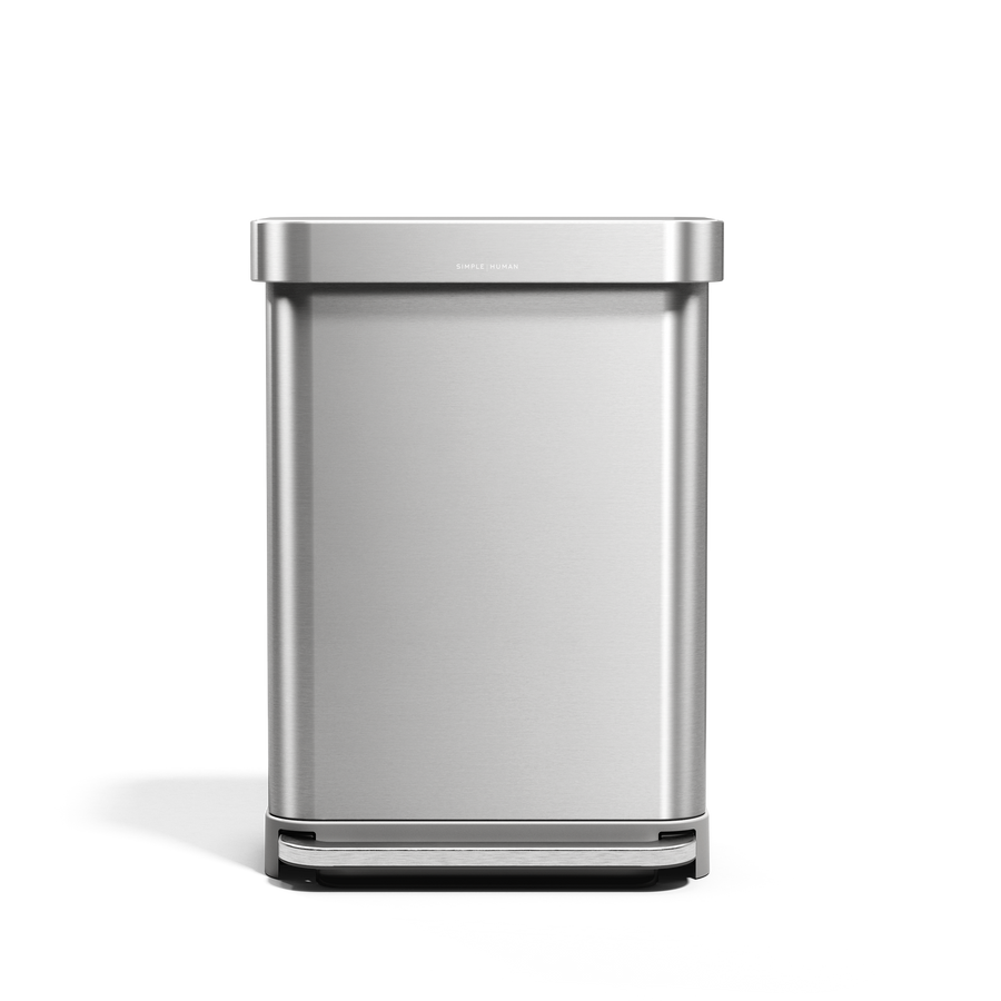 55L Rectangular Step Can with Liner Pocket