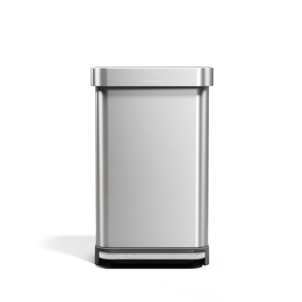 45L Rectangular Step Can with Liner Pocket