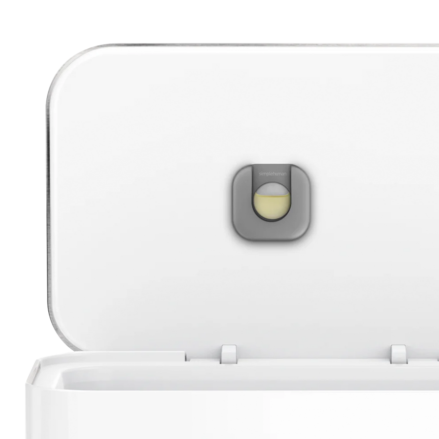 58L Dual Compartment Rectangular Step Can with Liner Pocket