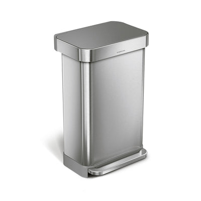 45L Rectangular Step Can