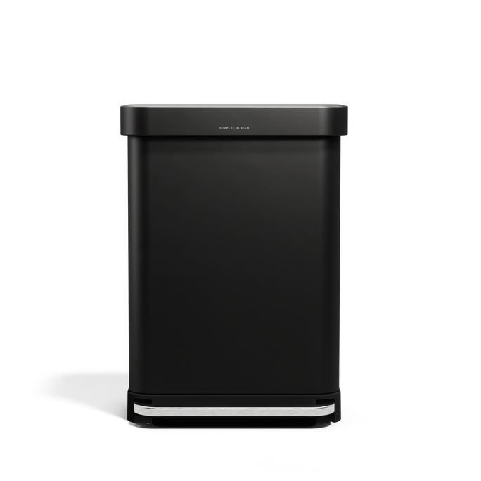 55L Rectangular Step Can with Liner Pocket