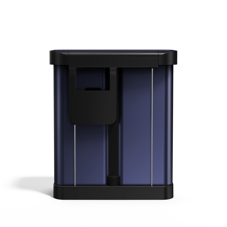 Back View of A Simplehuman Nebula 58L Step Recycler.