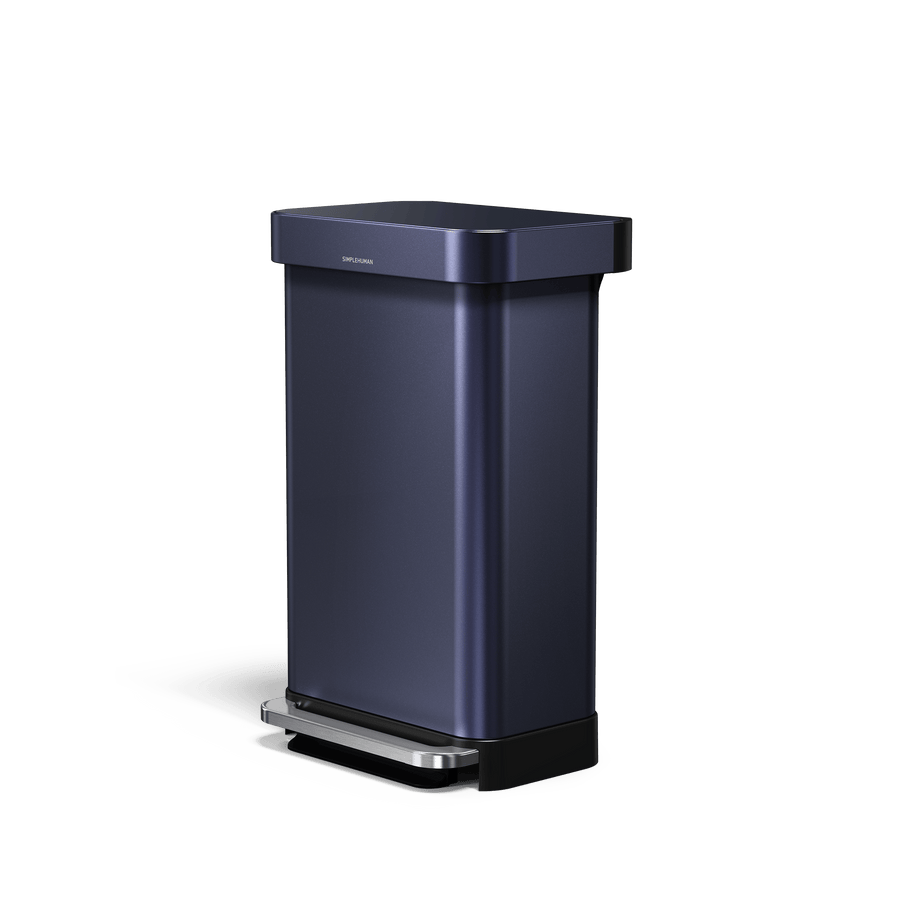 Right Angled View of A Simplehuman Nebula 45L Step Can.