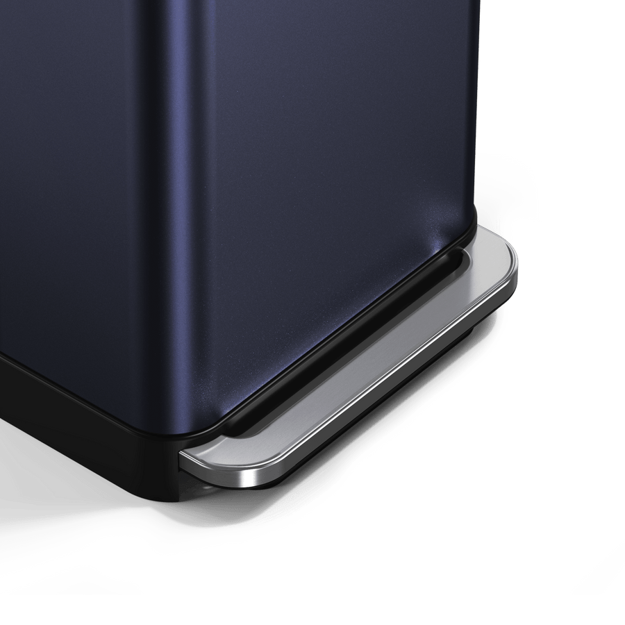 Detailed View of The Pedal of A Simplehuman 45 L Rectangular Step Can.
 Bottom Pedal