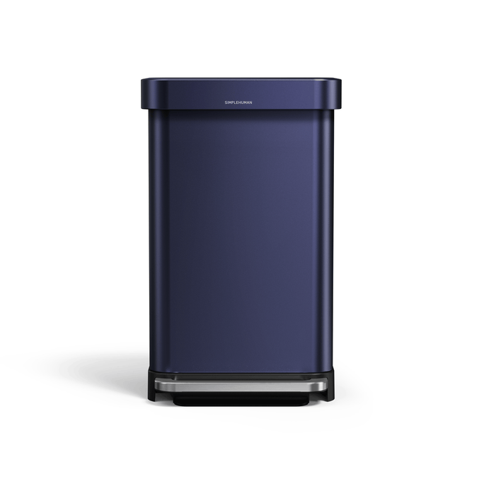 Front view of Simplehuman's Nebula 45L Step Can.