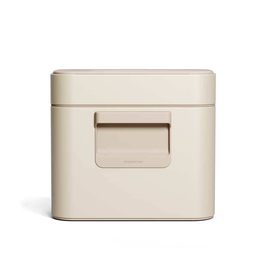 Simplehuman's Compost Caddy, back view. 