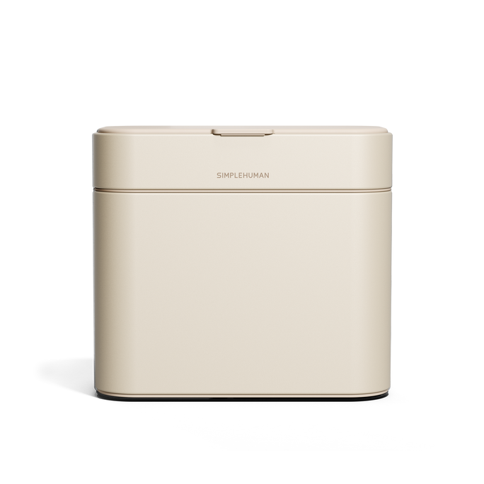Simplehuman's Compost Caddy, front view. 