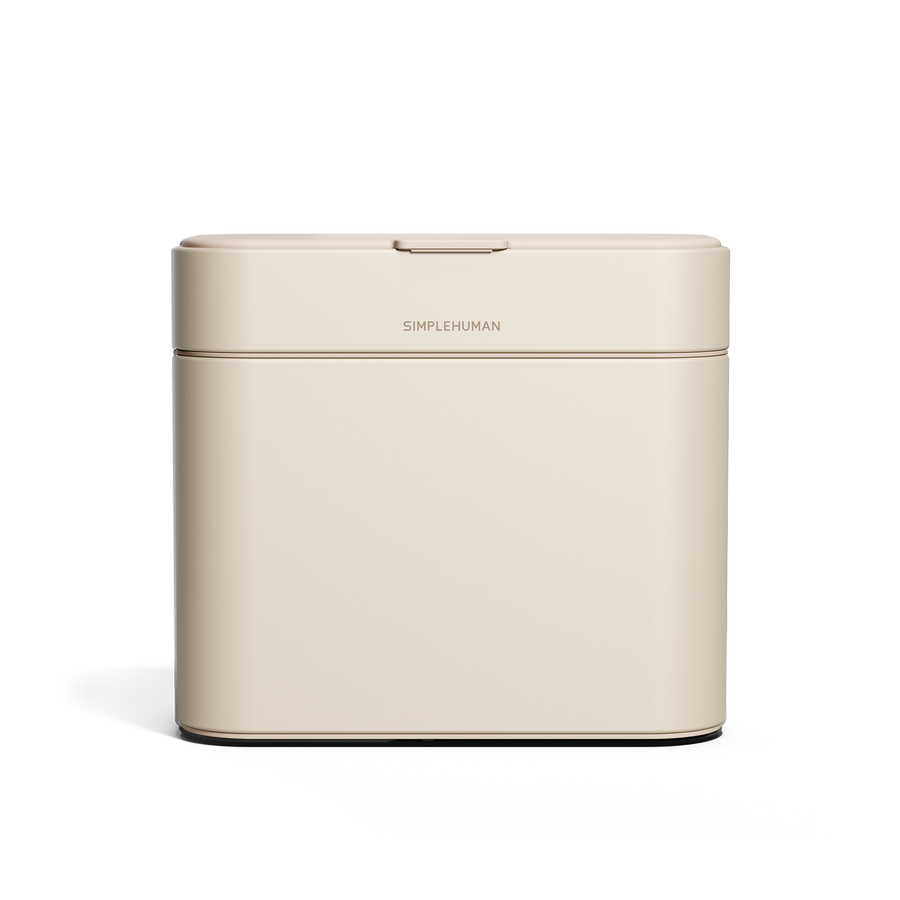 Simplehuman's Compost Caddy, front view. 