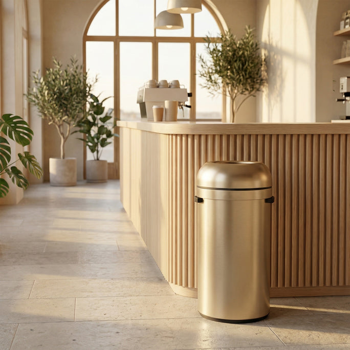 60L All-Steel Bullet Open Can