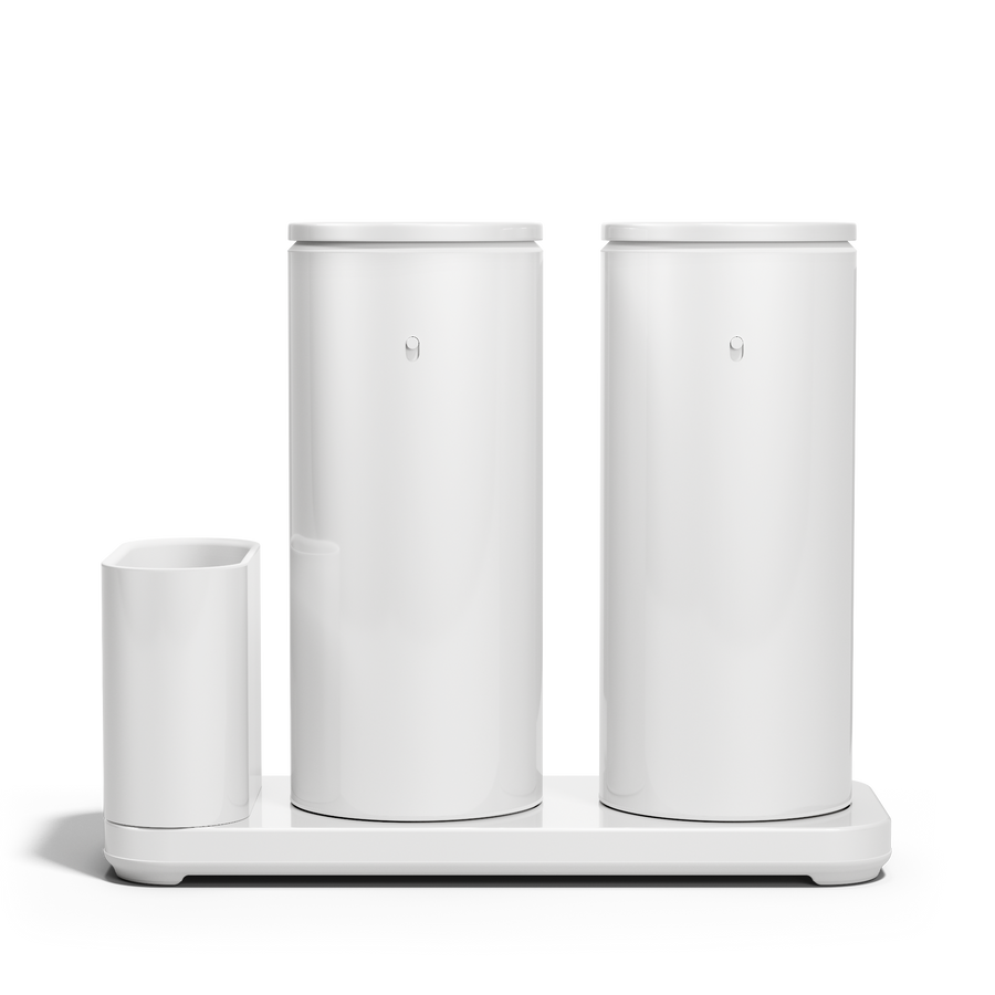 Dual Sensor Pump 14 oz. + Caddy