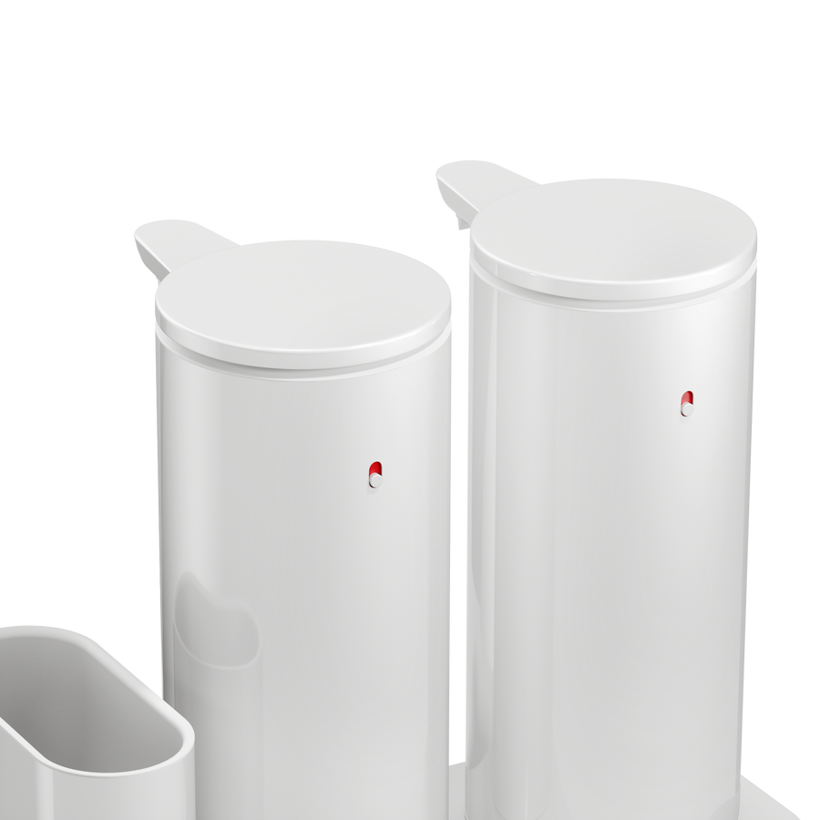 Dual Sensor Pump 14 oz. + Caddy