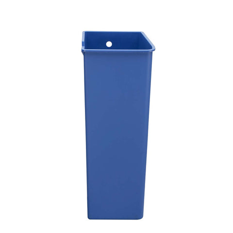 24L blue plastic recycling bucket [SKU:pd5045]