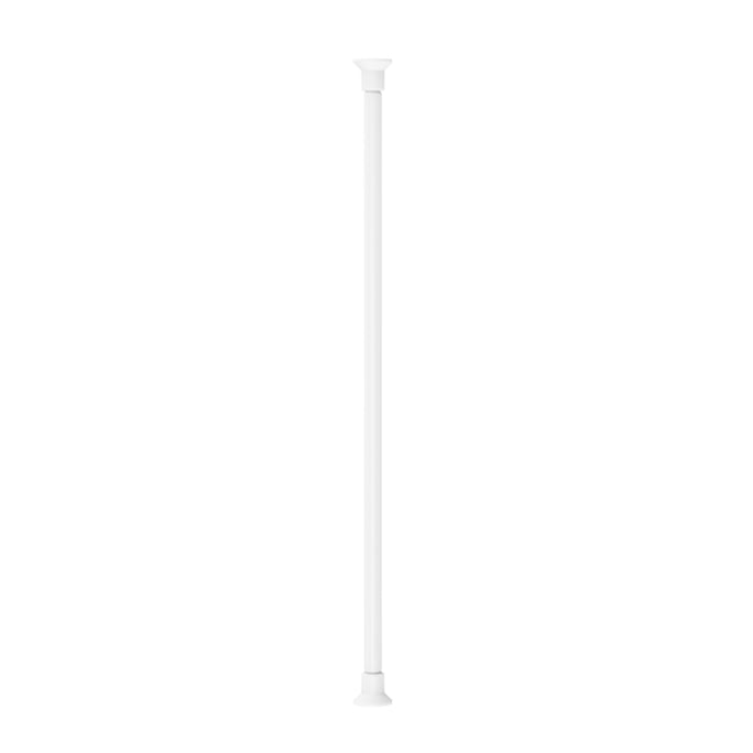 white hamper rod with knobs for x-frame hamper [SKU:pd6355]