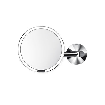 Sensor Mirror Wall Mount  RechargeablePolished
