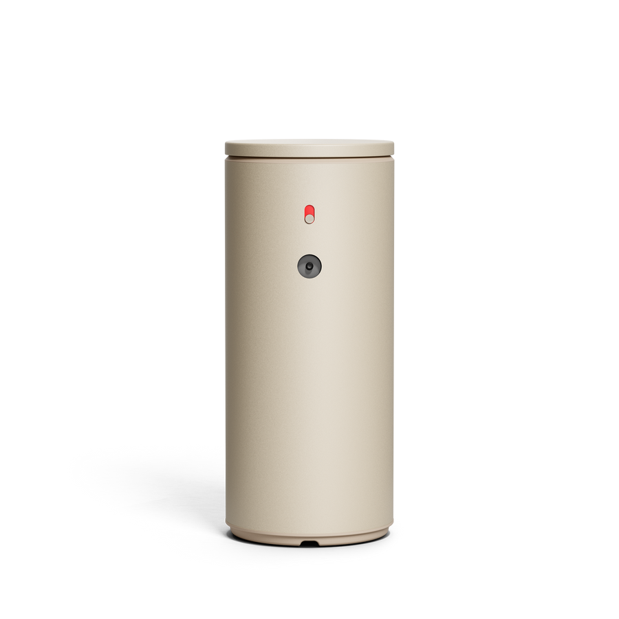 Simplehuman's 9 oz. Sensor Pump, back view. 