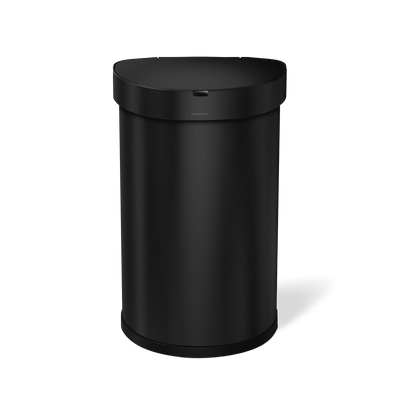 45L semi-round sensor canmatte black