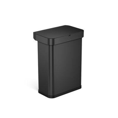 58L step recyclermatte black