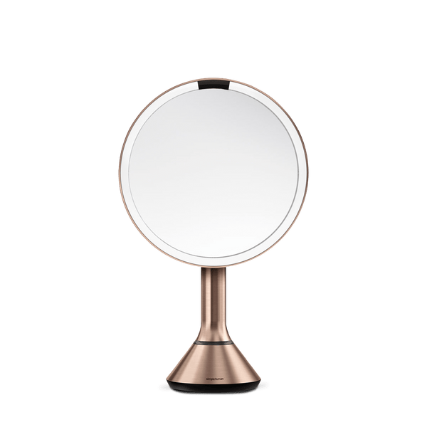 sensor mirror with touch-control brightness and dual light setting