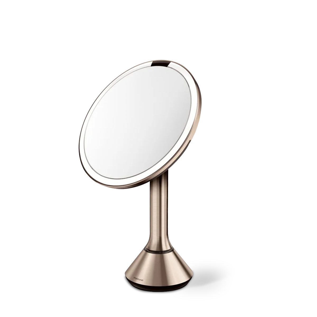 sensor mirror with touch-control brightness and dual light setting