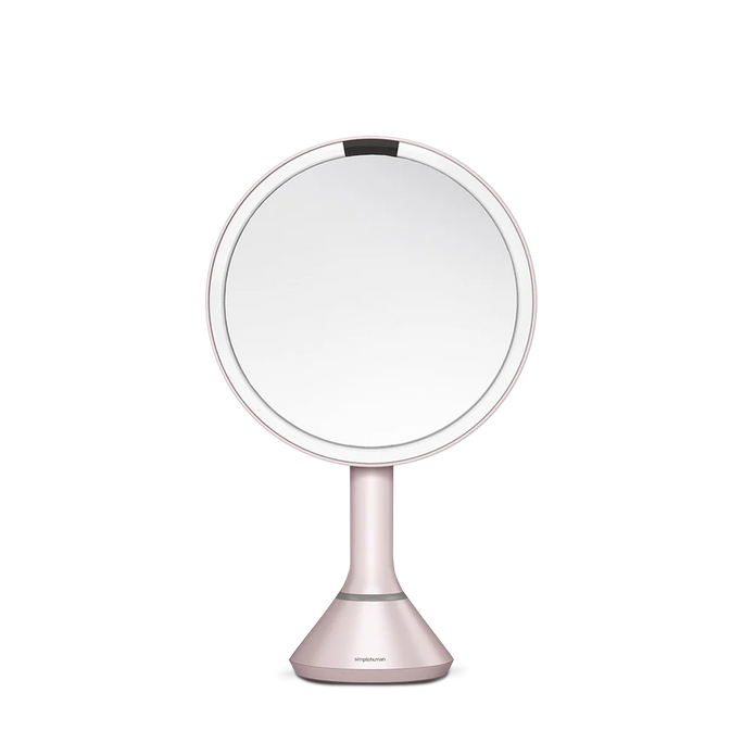 sensor mirror with touch-control brightness and dual light setting