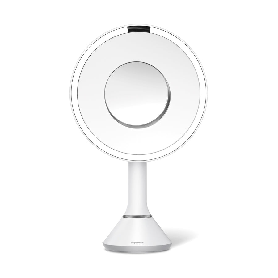 Sensor Mirror with Touch-Control Brightness and Dual Light Setting with 10x Detail Mirror