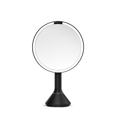 sensor mirror roundmatte black