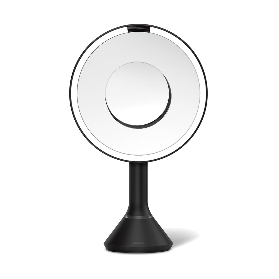 Sensor Mirror with Touch-Control Brightness and Dual Light Setting with 10x Detail Mirror
