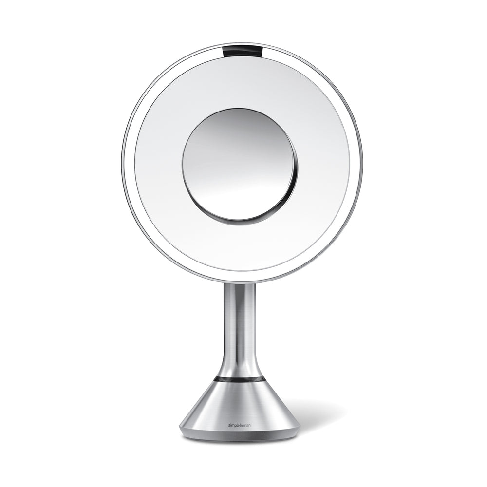 Sensor Mirror with Touch-Control Brightness and Dual Light Setting with 10x Detail Mirror