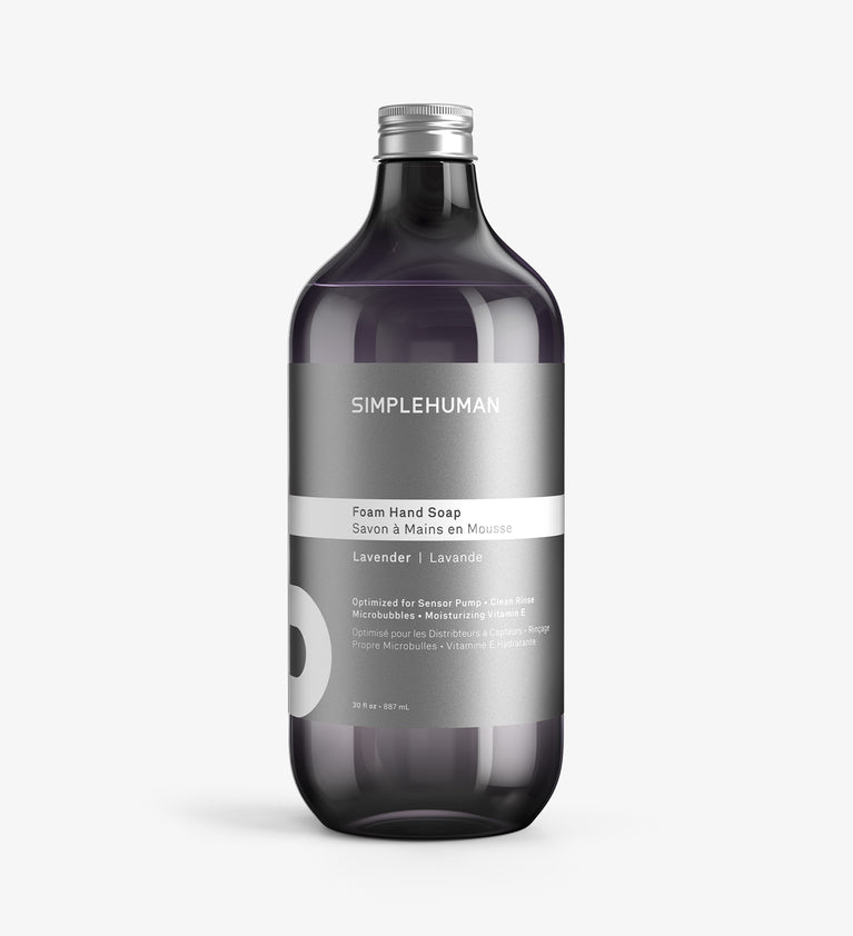 Simplehuman's Foam Hand Soap in Lavender.