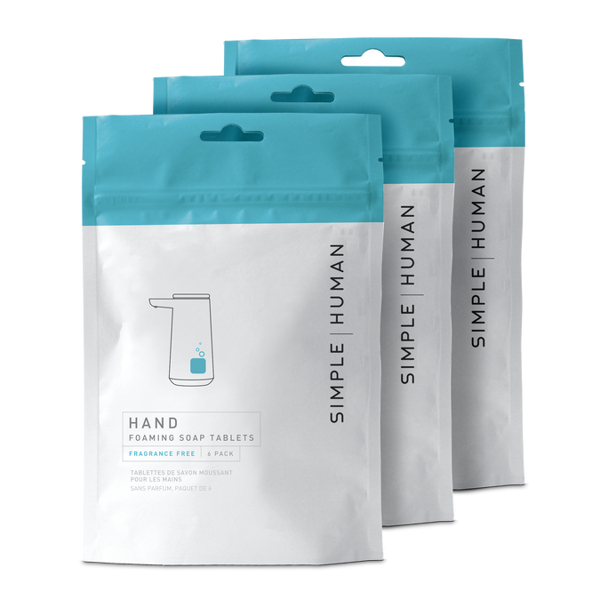 Fragrance Free Foaming Hand Soap Tablets